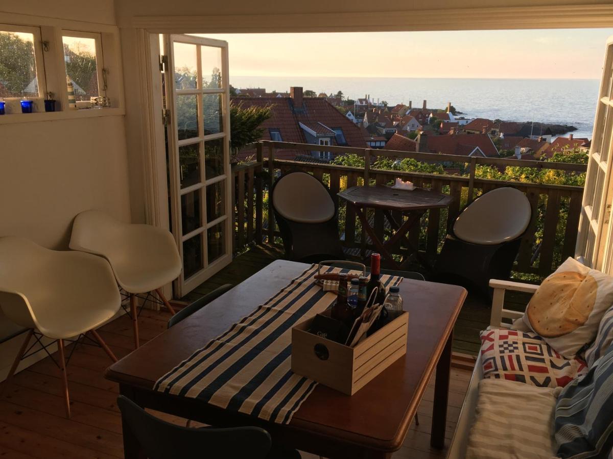 Spectacular Panoramic Views Of Gudhjem Villa Kültér fotó